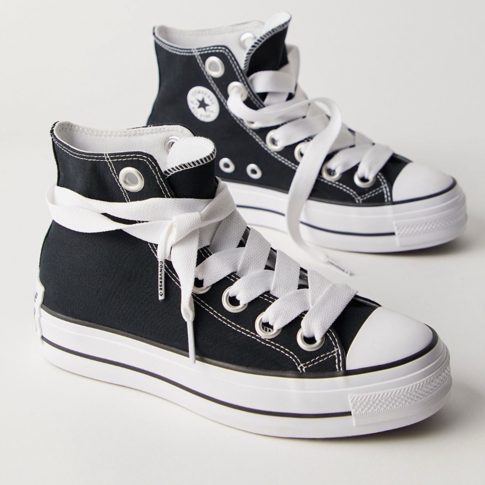 Converse Classic Black and White High-Tops